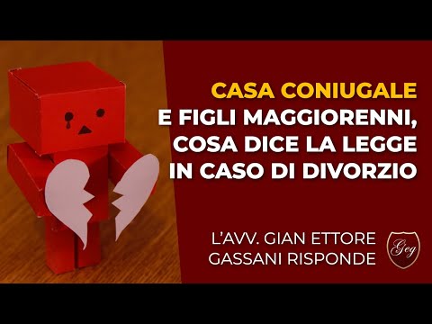 Video: Una casa è considerata proprietà coniugale?