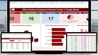 Office Seating Arrangement Request Tracker in Google Sheets