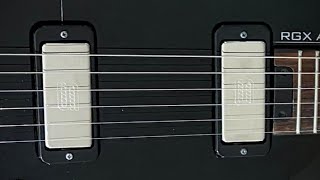 Modded Yamaha RGX A2 with Seymour Duncan SM1N and SM3B Mini Humbuckers 