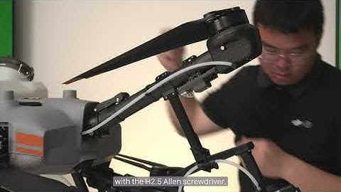 Tutorial - Agras T30 Fruit Tree Kit Installation and Use