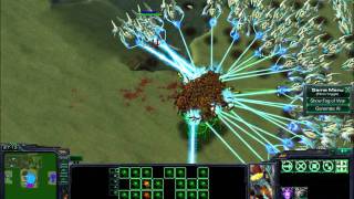 Starcraft 2 - Corrupters vs Void Rays