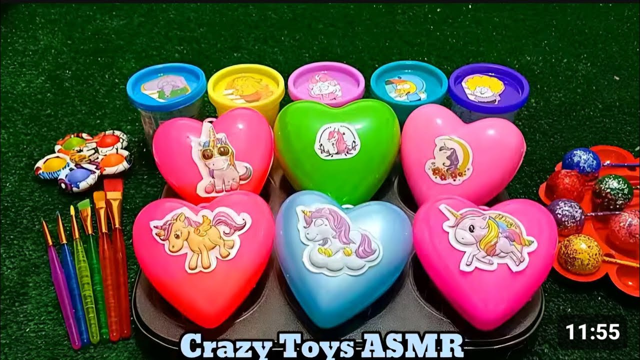 Satisfying Video I How to make Rainbow Noddles with Fruits Toys Cutting ASMR