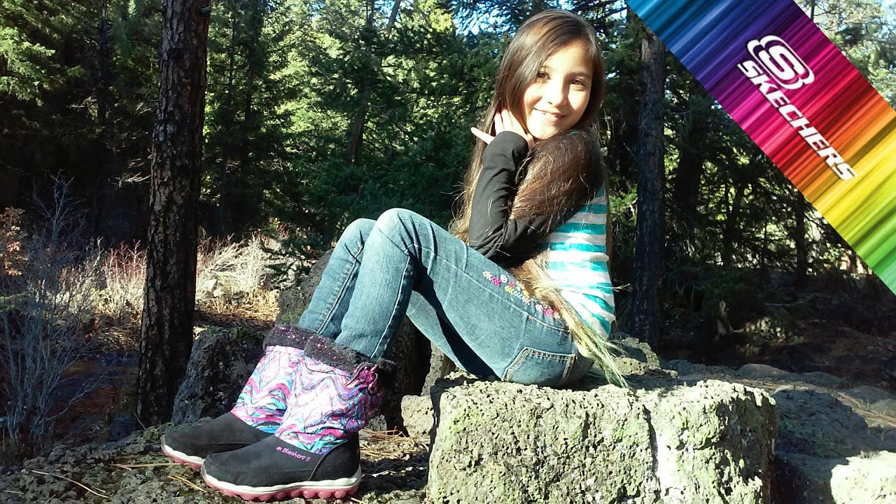 girls skechers boots