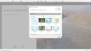 How to add an ArcOnline map to a Map Journal Story Map