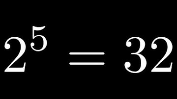 How to Write the Exponential Equation 2^5 = 32 in Logarithmic Form