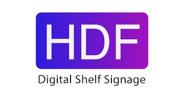 Digital Shelf Edge - Digital Shelf Edge Signage - HDF