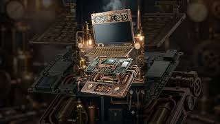 Steampunk Laptop Disassembly