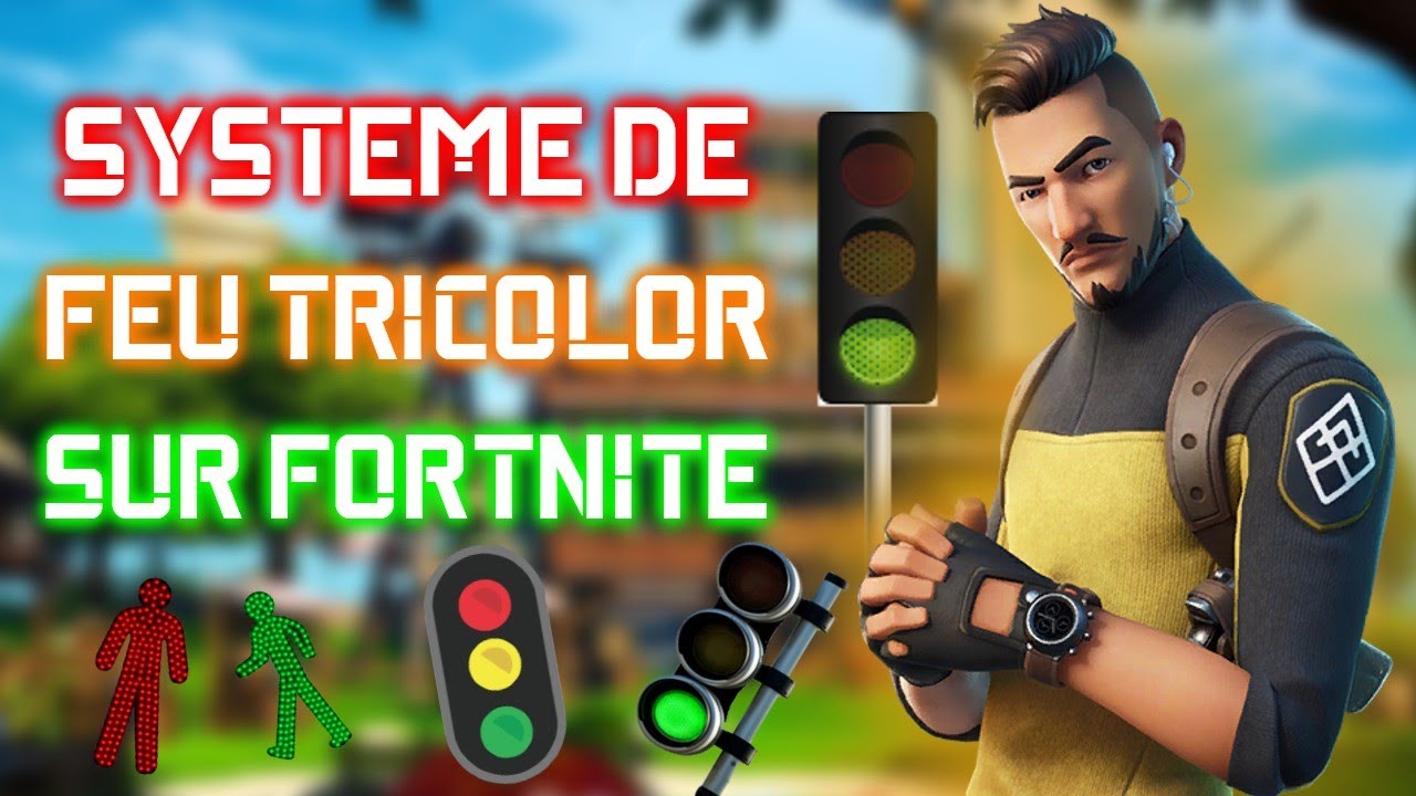 COMMENT faire un SYSTEME de Feu Tricolor FONCTIONNEL Réaliste pour ta MAP Rp fortnite mode créatif