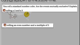 Alg2 - Week 30 - 11-3 Probability of Multiple Events