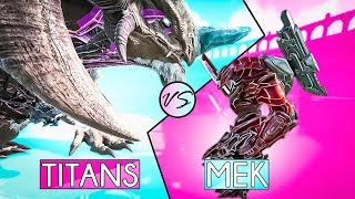 Mek VS All Titans | ARK Extinction | LoveBattles #0007