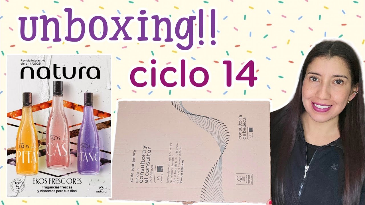 Unboxing ciclo 14 2025!!📦  Natura y Avon | Tododia manzana caramelizada y vainilla 🧡