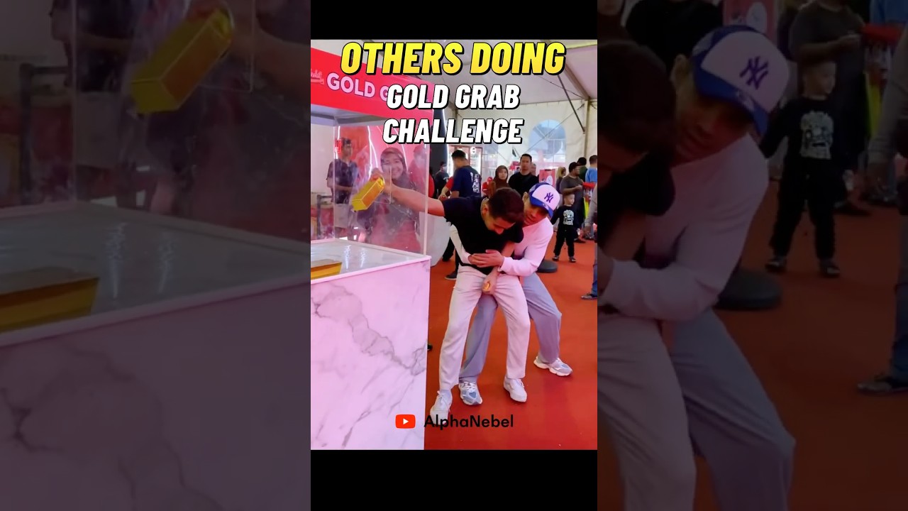 Gold grab challenge 💀 