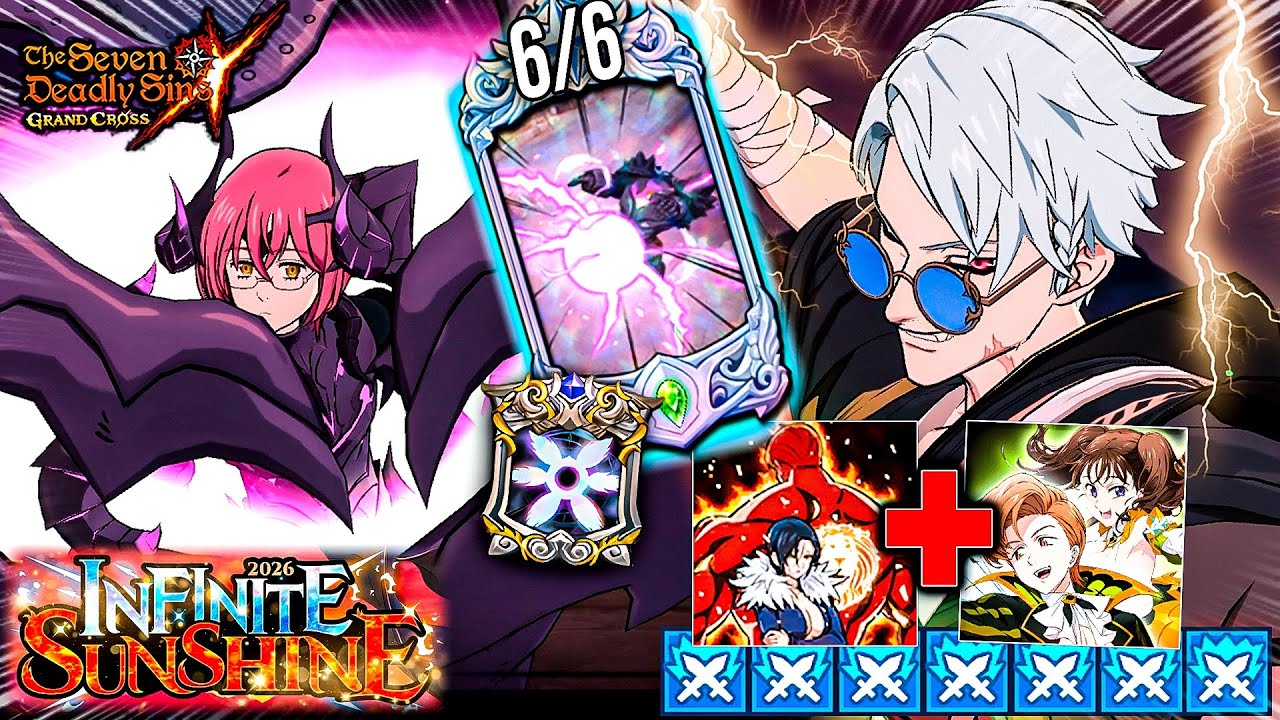 "LR" GOWTHER PA LA BANCA!!! 🔥 N°1 NUEVO MEJOR SUPPORT 7DS TEAM PVP!🙂| Seven Deadly Sins: Grand Cross