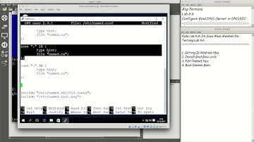 Lab 6.6 #Configure Bind DNS Server in DNSSEC
