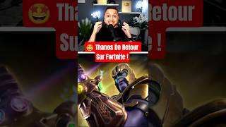 Thanos De Retour Sur Fortnite !