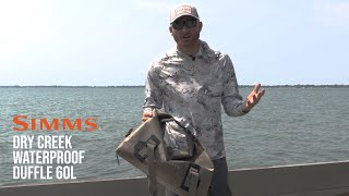 Simms Dry Creek Waterproof Duffle Bag 60L - Fishing Bag Review