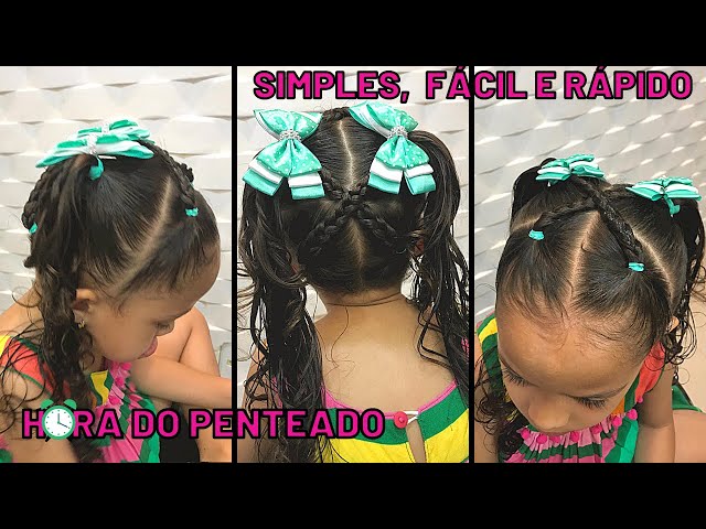 Fotos: Aprenda passo a passo a fazer um penteado infantil em cabelo cacheado  - 19/07/2013 - UOL Universa