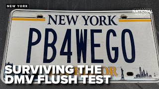 'PB4WEGO' plate survives the DMV flush test
