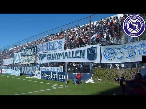Hinchada de Independiente Rivadavia de mendoza  los caudillos del parque