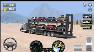 Car Transport Truck Game 3D All Levels Gameplay | Real Truck Driving Simulator screenshot 1