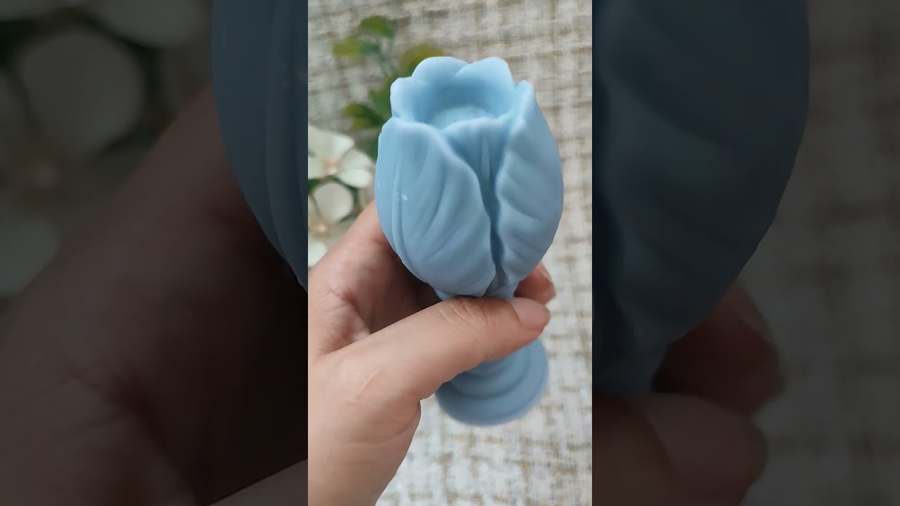 Tulip soap, candles, chocolate, resin, clay silicone molds