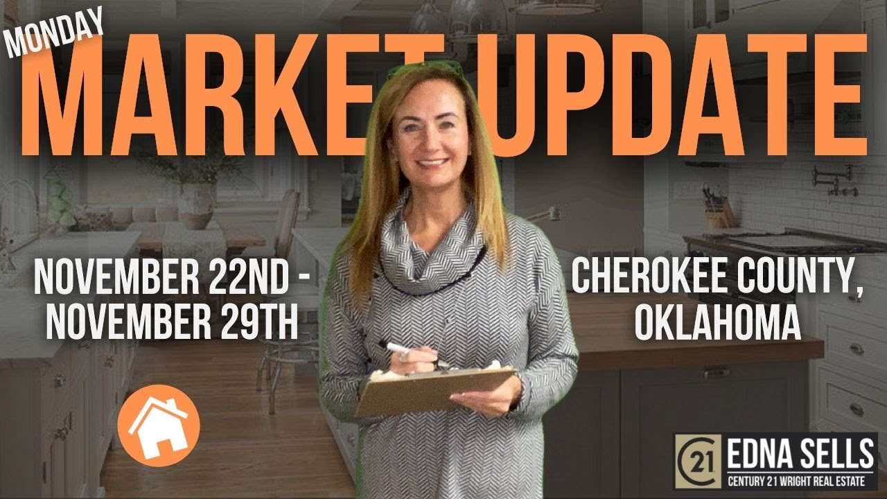 MONDAY MARKET UPDATE for Cherokee County! REAL ESTATE Update for