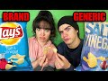 Name Brand vs. Generic Taste Test Challenge with Karla