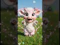 Baby Cow Sings For Love From You Cute Short Babyanimals Adorable Love Cow Sing Fun