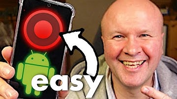 How to screen record on Android... (Samsung built-in recorder tutorial)
