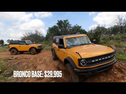 Ford Bronco 2022, la gran competencia del Jeep Wrangler