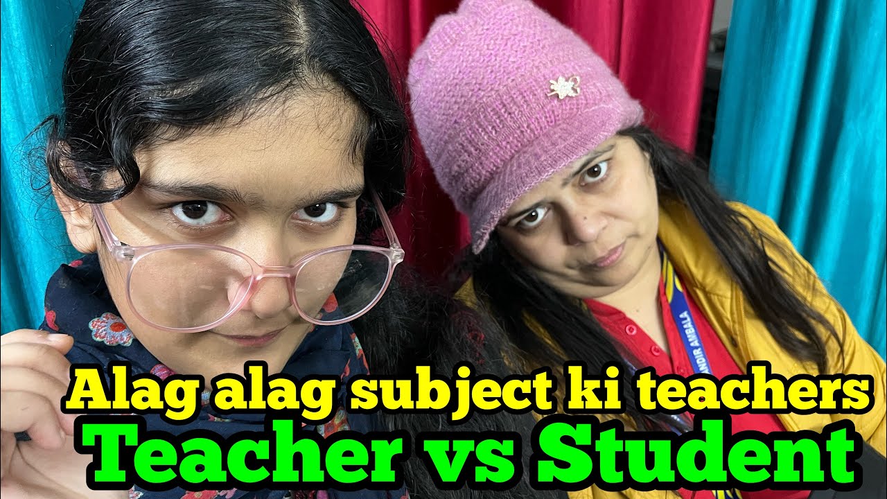 Har Subject Ke Teacher Aur Students 😂 | School Life Comedy Vlog”