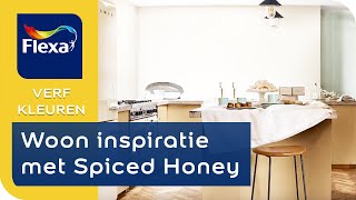 Woon Inspiratie Spiced Honey In De Woonkamer, Slaapkamer Of Keuken Flexa Verf