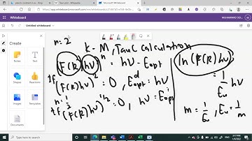 Kubelka-Munk function calculation with Excel template for Bandgap Energy determination