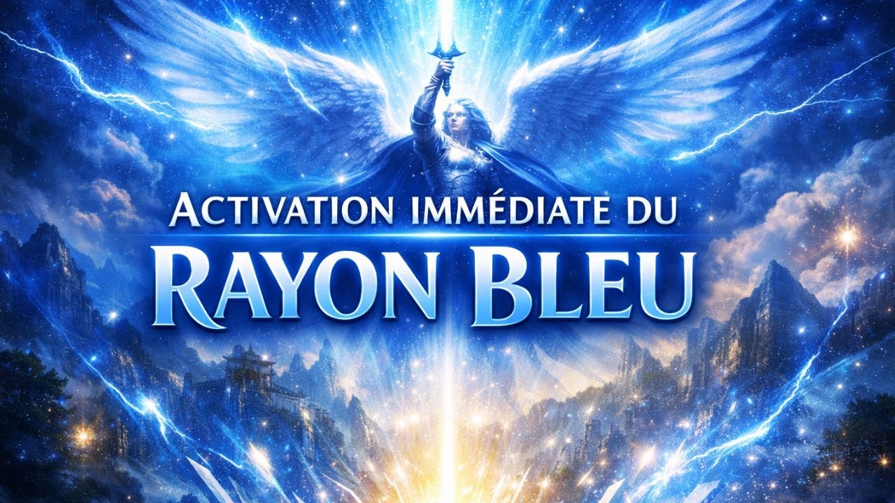 DÉCRET ET ACTIVATION IMMÉDIATE DU RAYON BLEU 🔵 Musique de Protection Totale