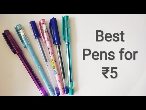 best gel pens