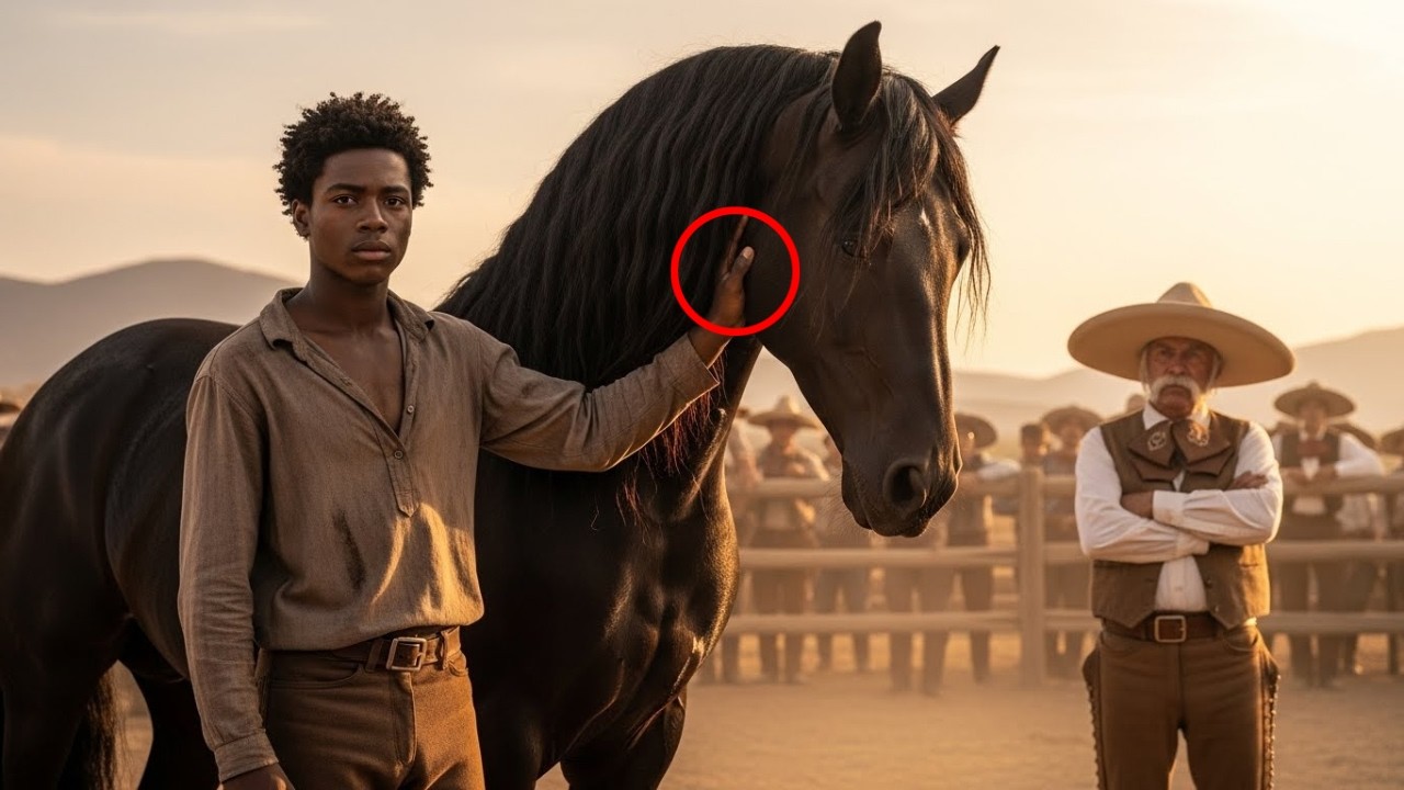 El capataz lo humilló, dudó de lo joven negro, hasta que controló el caballo más peligroso