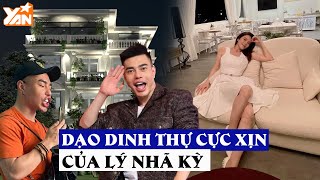 Lê Dương Bảo Lâm dạo dinh thự 