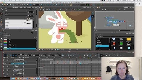 Animating with 8bit Pixel brush in Toon Boom Harmony Premium