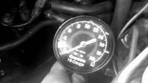 RX7 RX-7 fd3s Blown front rotor apex seal compression test