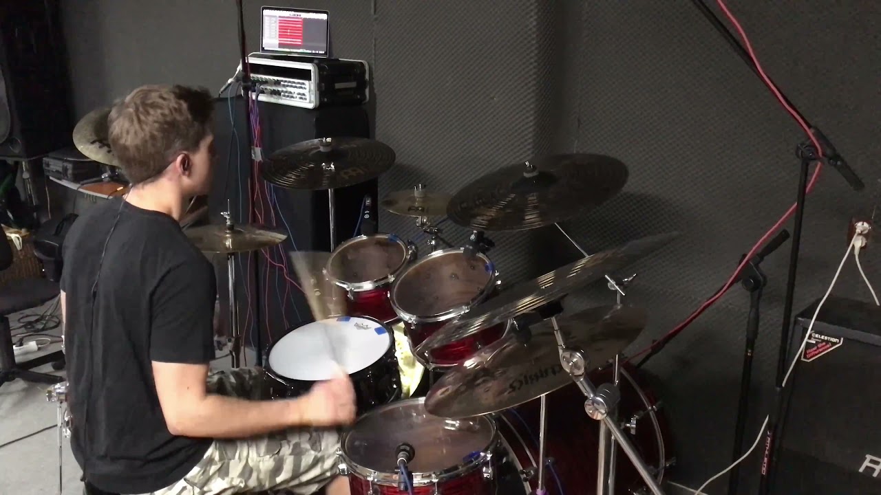 Crystal Viper - At The Edge Of Time - Drum Cover