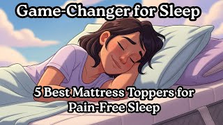 Top 5 Best Mattress Toppers for Pain-Free Sleep in 2025 (Back Pain Relief &amp; Cooling Comfort)