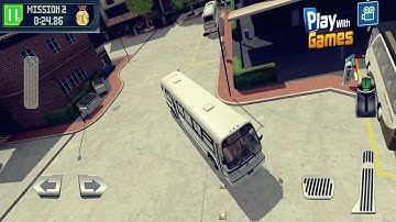 City Bus Driving School - Bus Station: Learn to Drive! #1 - Android iOS Gameplay