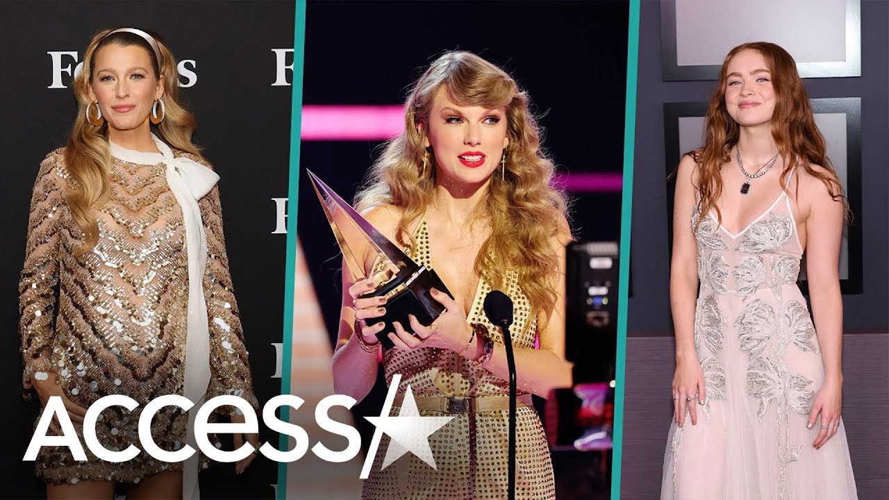 Taylor Swift Thanks Sadie Sink, Blake Lively & More In 2022 AMAs Speech