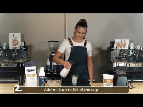 Coffee Barista Blend Milkshake tutorial