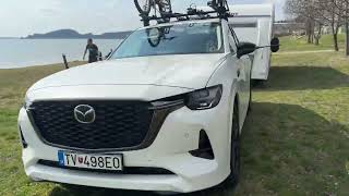 Zemplínska Šírava kemo Klokočov Mazda CX-60 TOW CAR #kemping #travel #chillvibes #mazda #familytime 