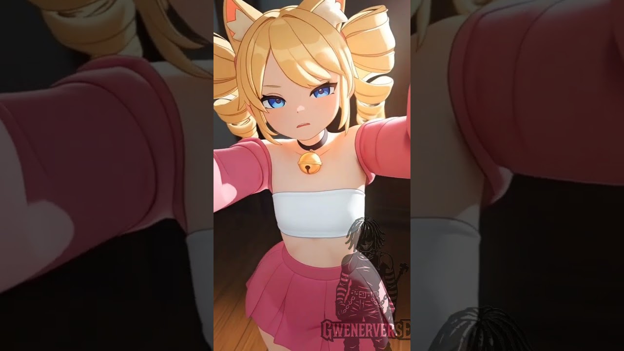 Koshka sets up her webcam 