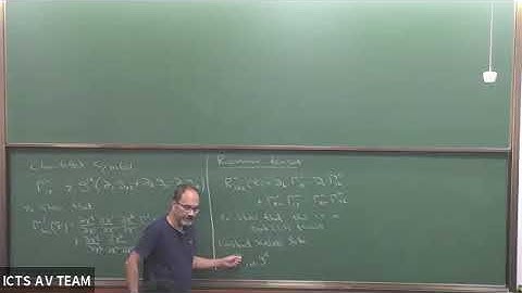 Lecture -3 Introduction to General Relativity by Ashoke Sen (19-01-2023)