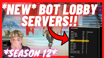 Apex Legends! NEW BOT LOBBY SERVERS GLITCH.. (SEASON 12)
