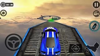 Sky Mega Ramp Car Stunts Driving 3D - Impossible Stunts Tracks 3D - Android GemePlay #3 screenshot 5