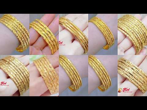Gelang Emas Menakjubkan untuk Pemakaian Sehari-hari | Gaya Perhiasan Emas Modern & Tradisional